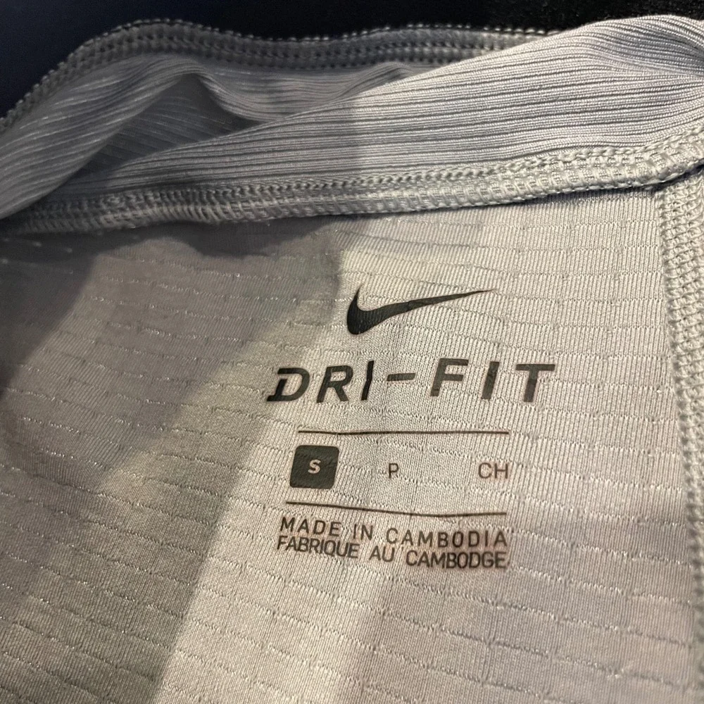 Nike Pro Dri-Fit Dry Tapered Training Pants Mens Small Gray Jogger BV5515-073 - Picture 2 of 16